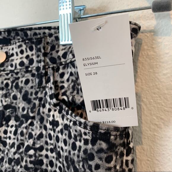 J Brand High Rise Jeans Elysium Photo Ready Mid Rise Size 28 NWT Novelty Denim - Picture 3 of 12